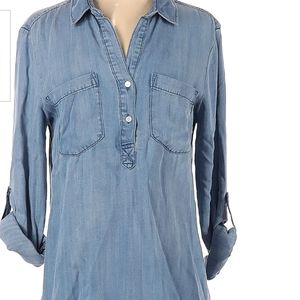 Long sleeve super soft Thread Supply denim shirt